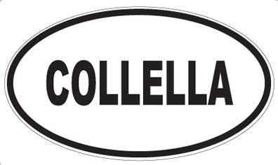 COLLELLA - Oval Magnet