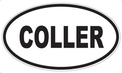 COLLER - Oval Magnet