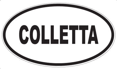 COLLETTA - Oval Magnet