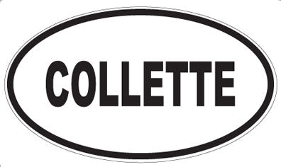 COLLETTE - Oval Magnet