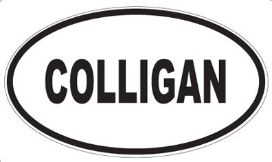 COLLIGAN - Oval Magnet