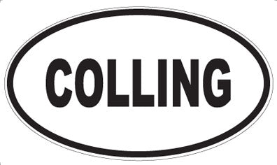 COLLING - Oval Magnet