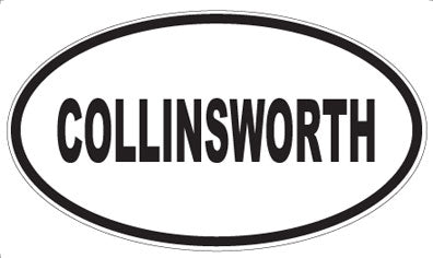 COLLINSWORTH - Oval Magnet