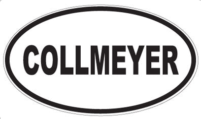 COLLMEYER - Oval Magnet