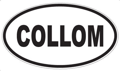 COLLOM - Oval Magnet