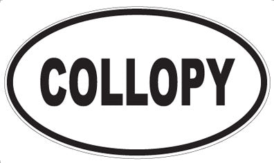 COLLOPY - Oval Magnet