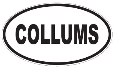 COLLUMS - Oval Magnet