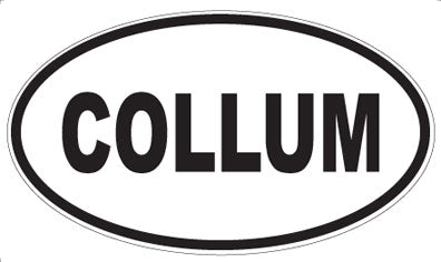 COLLUM - Oval Magnet
