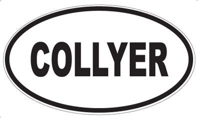 COLLYER - Oval Magnet