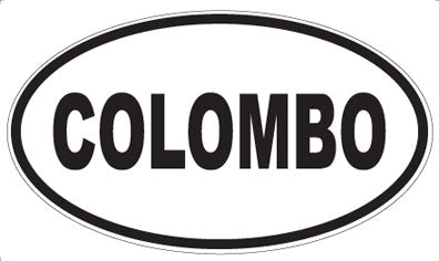 COLOMBO - Oval Magnet