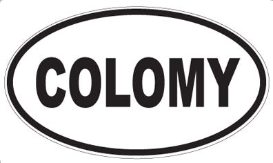 COLOMY - Oval Magnet