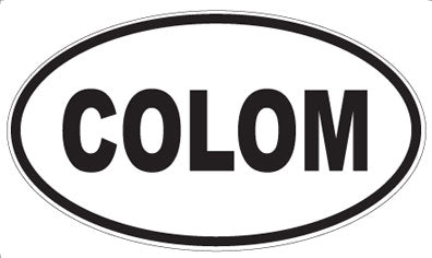 COLOM - Oval Magnet