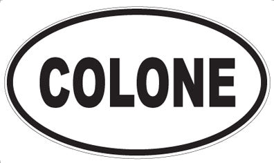 COLONE - Oval Magnet