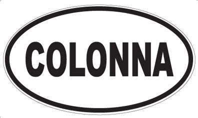 COLONNA - Oval Magnet