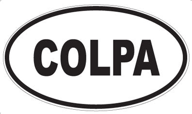 COLPA - Oval Magnet