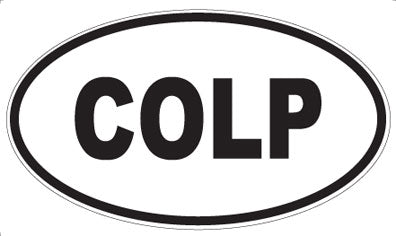 COLP - Oval Magnet