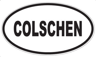 COLSCHEN - Oval Magnet
