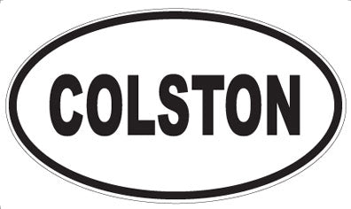 COLSTON - Oval Magnet