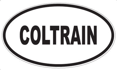 COLTRAIN - Oval Magnet