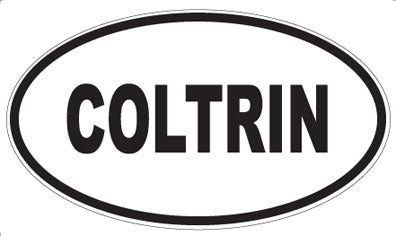 COLTRIN - Oval Magnet
