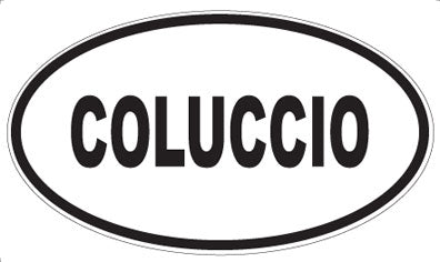 COLUCCIO - Oval Magnet
