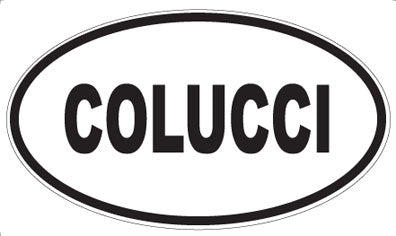 COLUCCI - Oval Magnet