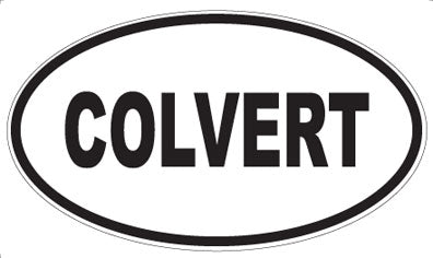 COLVERT - Oval Magnet