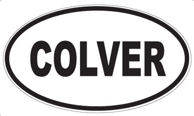 COLVER - Oval Magnet