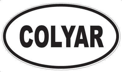 COLYAR - Oval Magnet