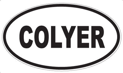 COLYER - Oval Magnet