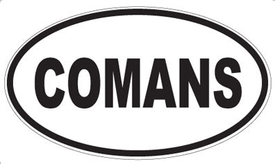 COMANS - Oval Magnet