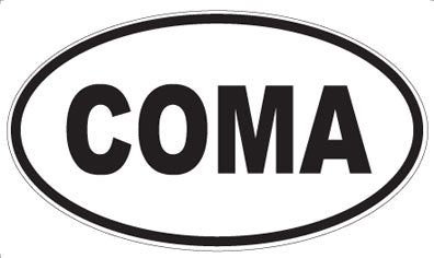 COMA - Oval Magnet