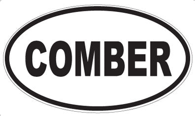 COMBER - Oval Magnet