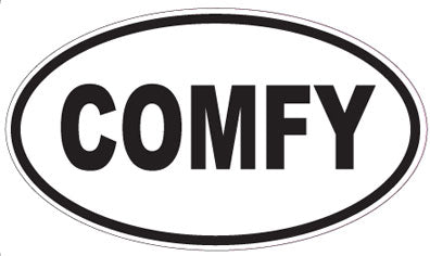 COMFY - Oval Magnet