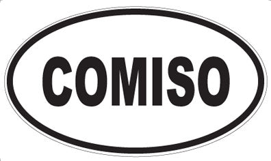 COMISO - Oval Magnet