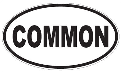 COMMON - Oval Magnet