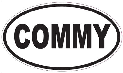 COMMY - Oval Magnet