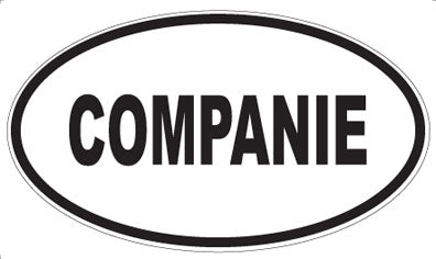 COMPANIE - Oval Magnet