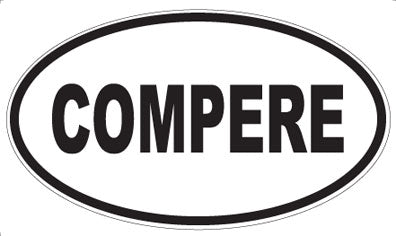 COMPERE - Oval Magnet