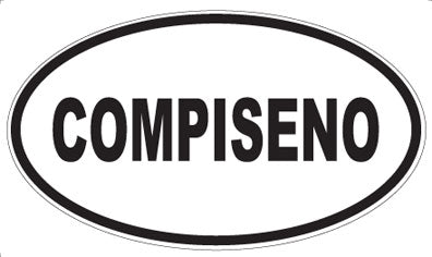 COMPISENO - Oval Magnet