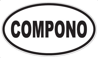 COMPONO - Oval Magnet