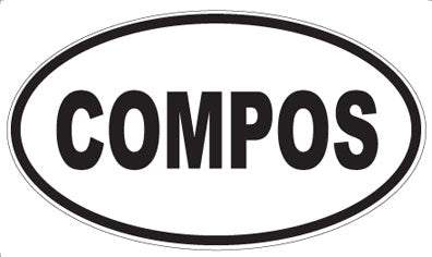 COMPOS - Oval Magnet