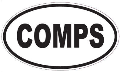 COMPS - Oval Magnet