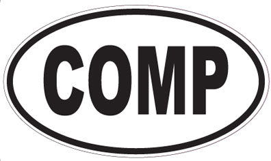 COMP - Oval Sticker
