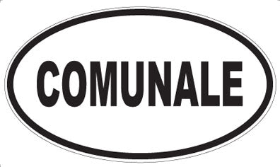 COMUNALE - Oval Magnet