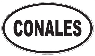 CONALES - Oval Magnet