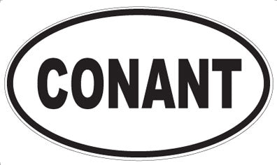 CONANT - Oval Magnet
