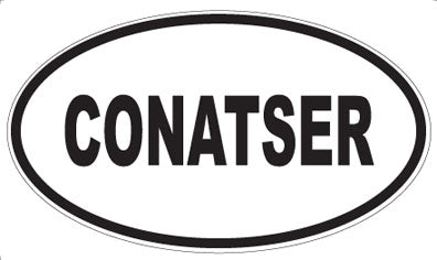 CONATSER - Oval Magnet