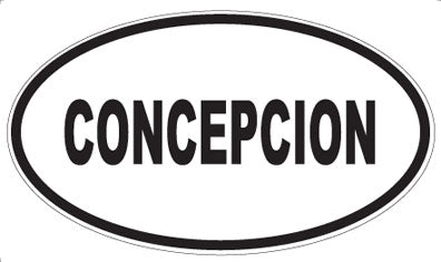 CONCEPCION - Oval Magnet