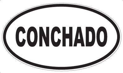 CONCHADO - Oval Magnet